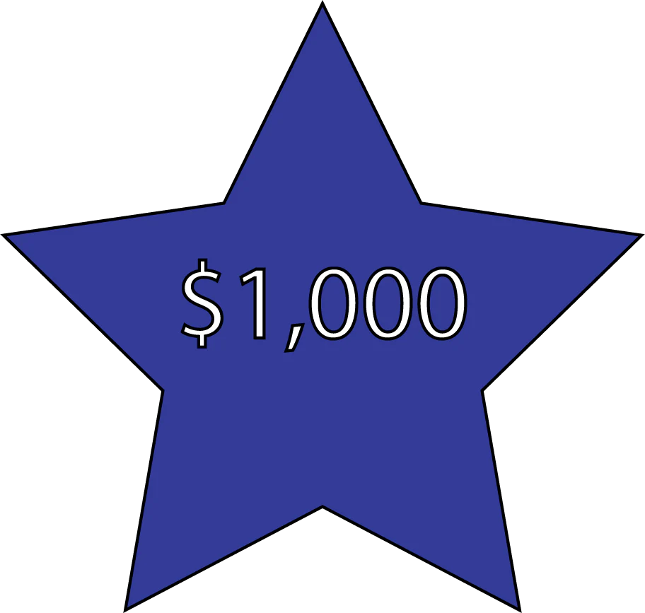 $1000 Donation