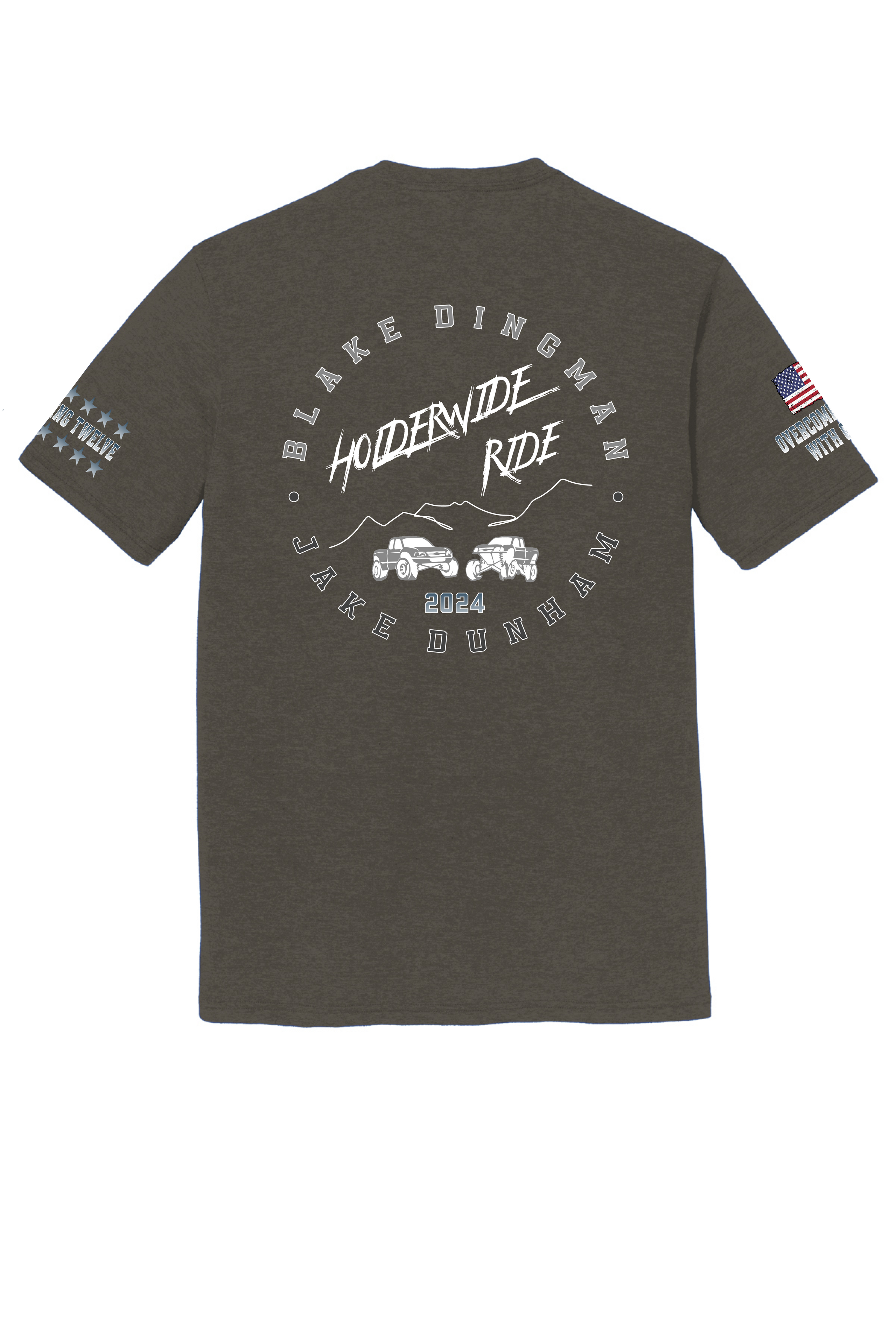 2024 Short Sleeve Tri-Blend T-Shirt - "Deepest Grey"