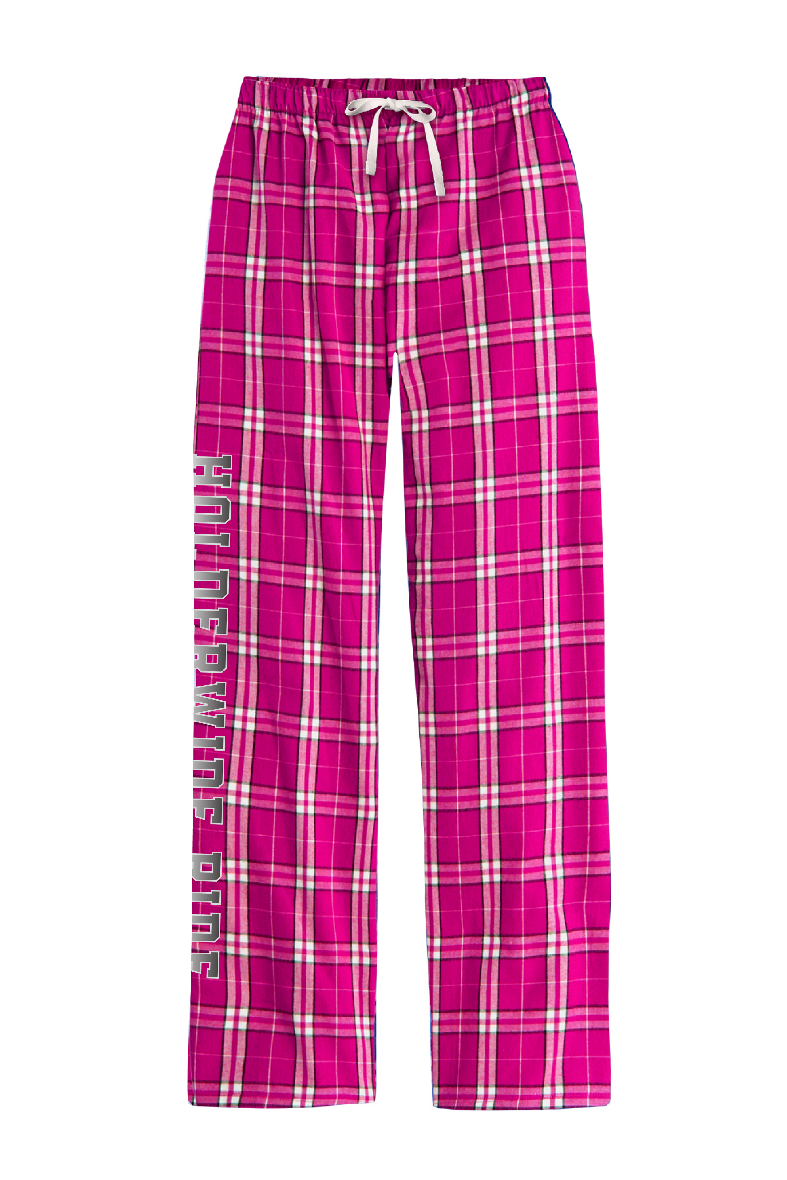 Ladies Flannel PJ Pant "Dark Fuschia"