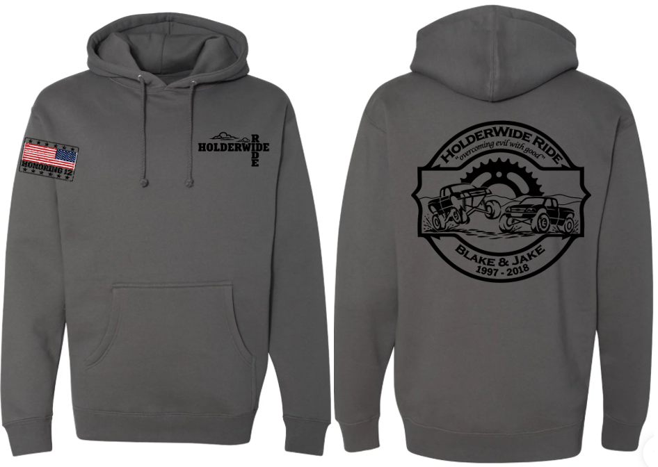 Heavyweight Hooded Sweatshirt "Charcoal"