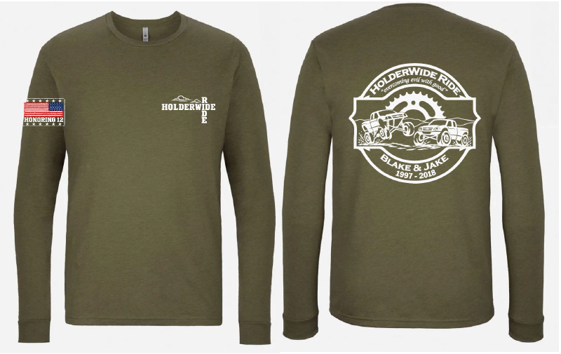 Unisex Long Sleeve T-Shirt "Military Green"