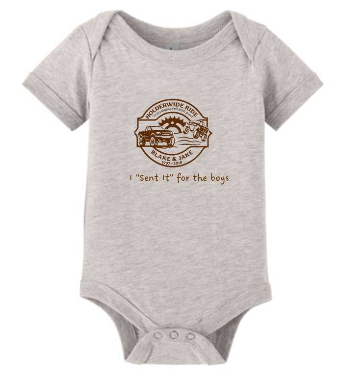Holderwide Onesie "Heather Dust"