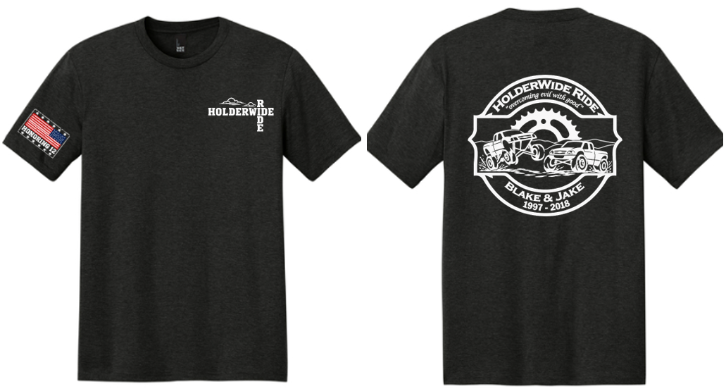 Unisex Tri Blend T-Shirt "Black Frost"