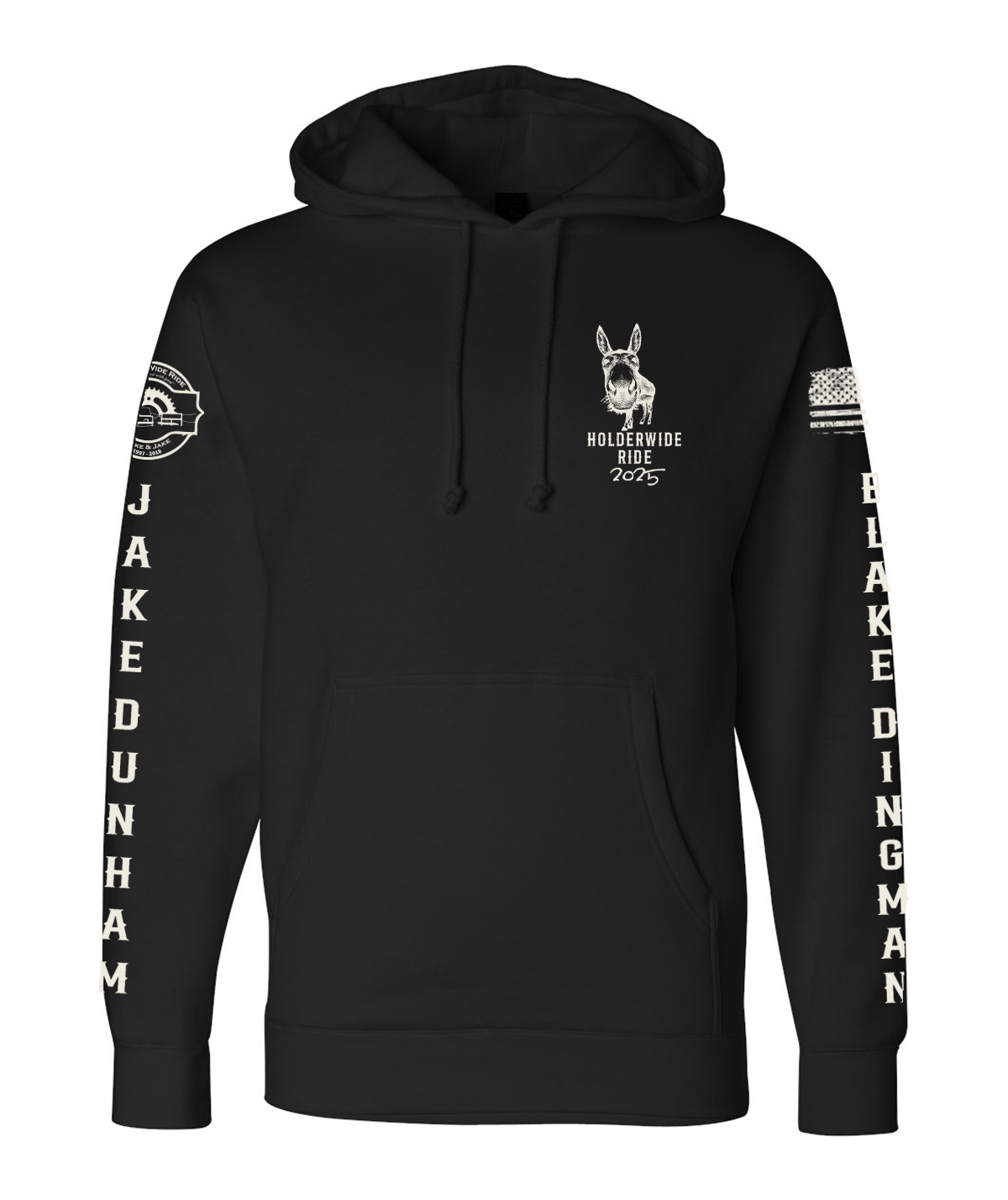 Heavyweight Pullover Sweatshirt "Black"