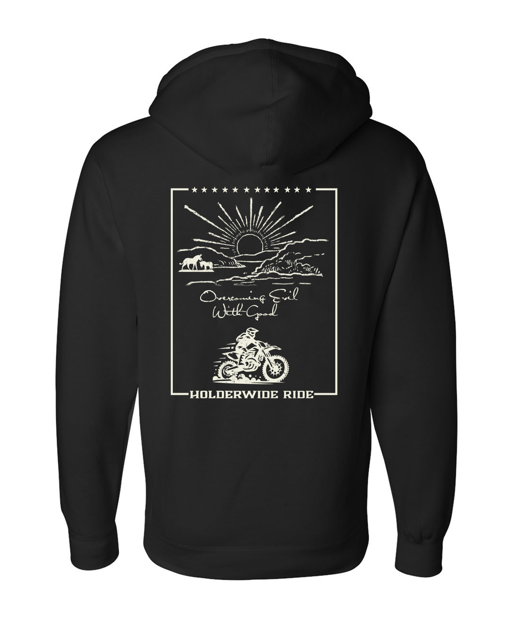 Heavyweight Pullover Sweatshirt "Black"