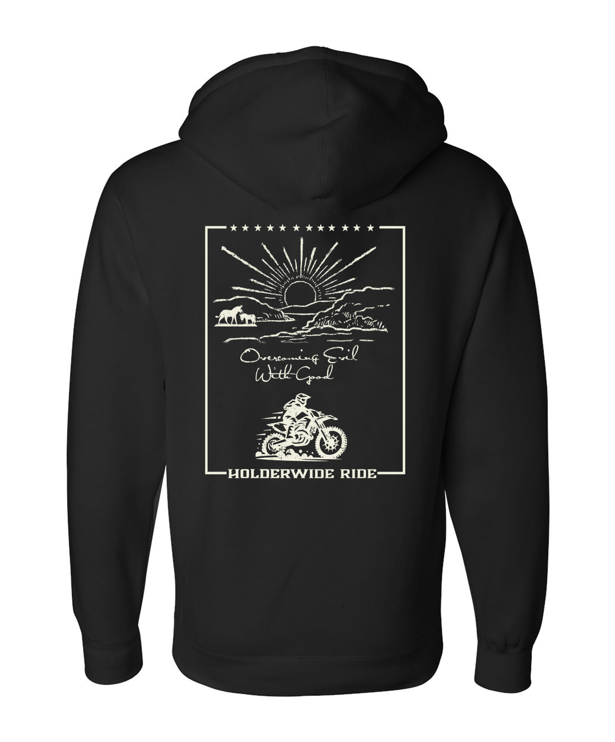 Heavyweight Pullover Sweatshirt "Black"