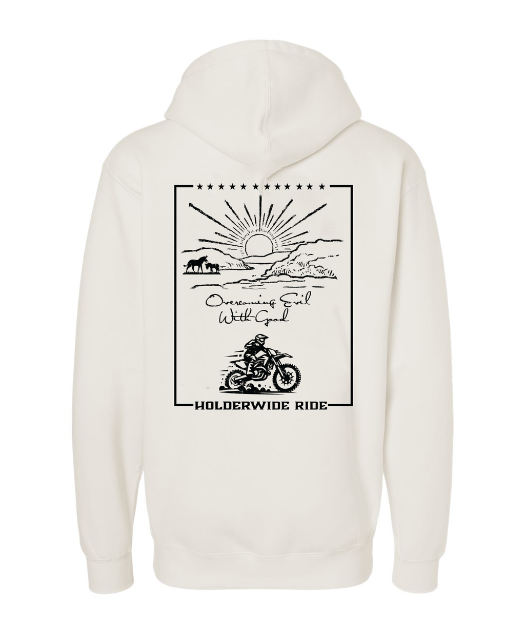 Heavyweight Pullover Sweatshirt "Bone"