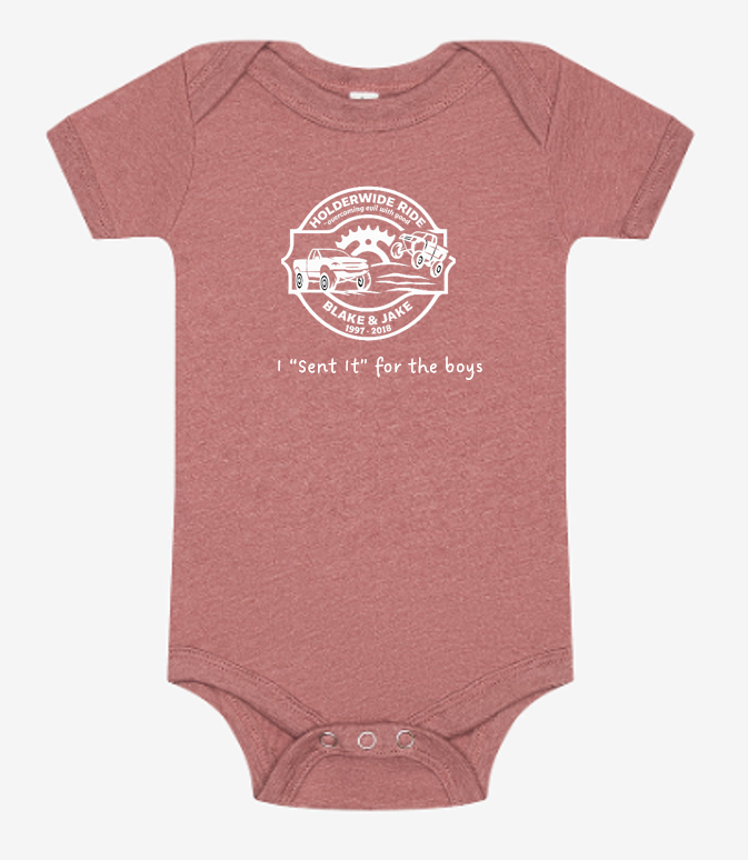 Holderwide Onesie "Heather Mauve"