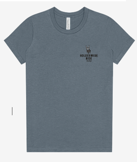 Youth 2025 Holderwide Tee - Steel Blue